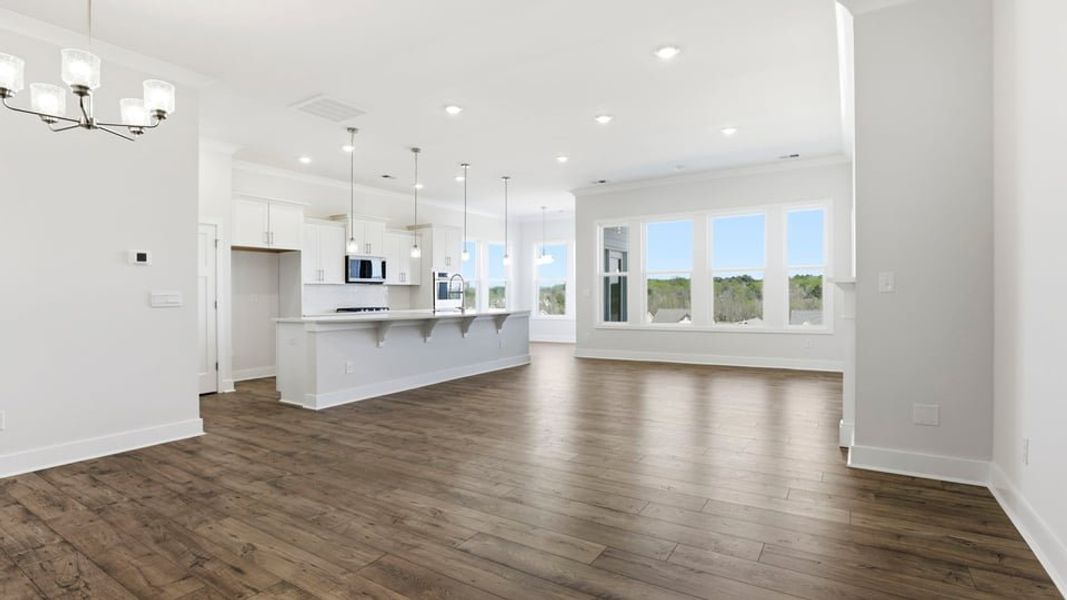 Spacious, unfurnished interior of a new home in Whitehawk Meadows, Travelers Rest (Image 22).