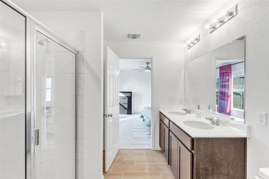 Furnished interior view inside a new home in , Liberty Hill (Image 18).