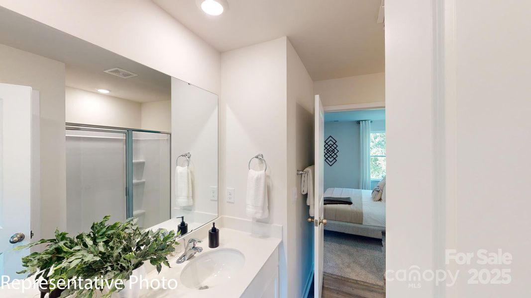 Furnished interior view inside a new home in Woodhaven at Chester, Chester (Image 20).