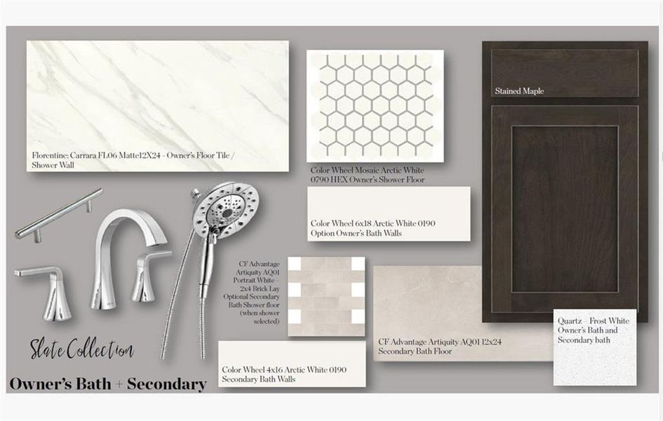 Sample of building materials used in homes in Brookside Reserve, Alpharetta (Image 30). Sample of building materials used in homes in Brookside Reserve, Alpharetta (Image 30).