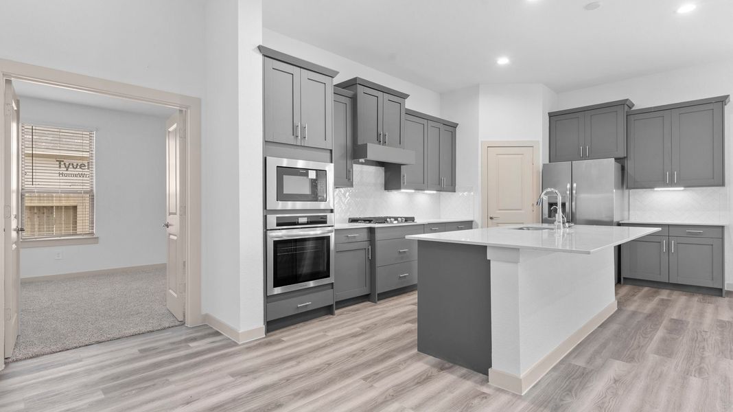 Furnished interior view inside a new home in Alexander, Pearland (Image 5). Furnished interior view inside a new home in Alexander, Pearland (Image 5).