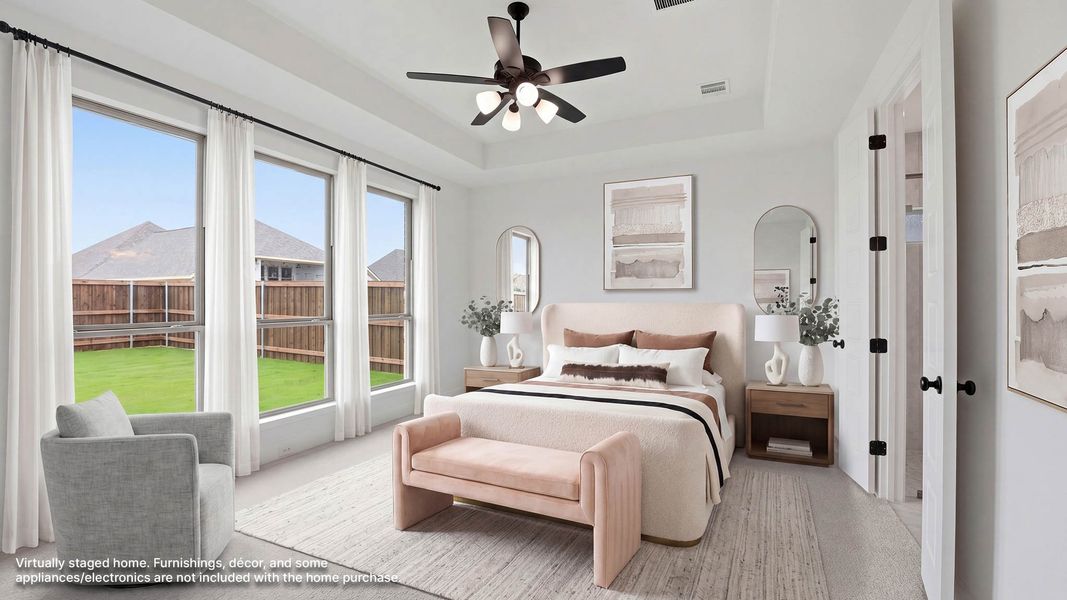 Furnished interior view inside a new home in Meraki, Forney (Image 8).