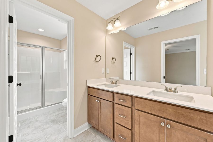 Furnished interior view inside a new home in Davenport Farms, Winterville (Image 11). Furnished interior view inside a new home in Davenport Farms, Winterville (Image 11).