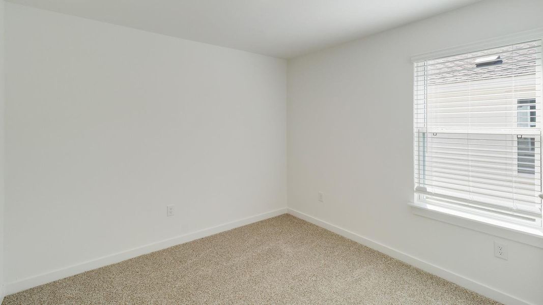 Spacious, unfurnished interior of a new home in Trails at Wildhorse, Austin (Image 10).