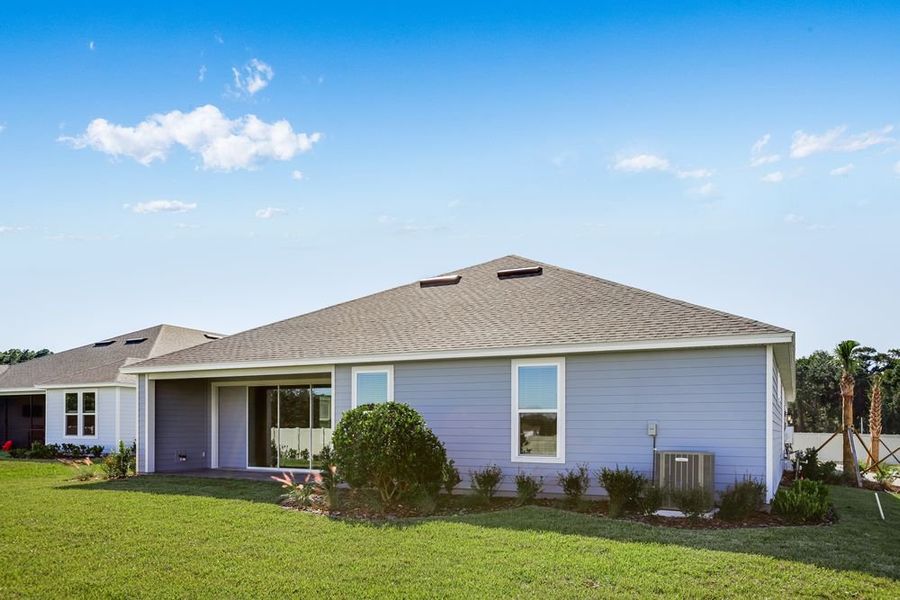 Exterior details and patio area of a home in Headwaters at Lofton Creek, Yulee (Image 20). Exterior details and patio area of a home in Headwaters at Lofton Creek, Yulee (Image 20).