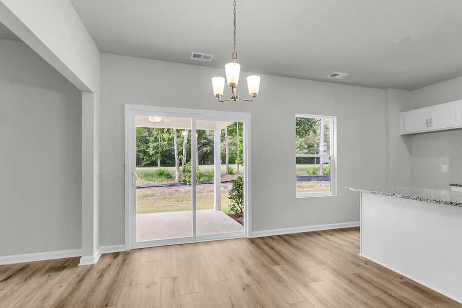 Spacious, unfurnished interior of a new home in Fairway Woods at Wyboo, Manning (Image 17).