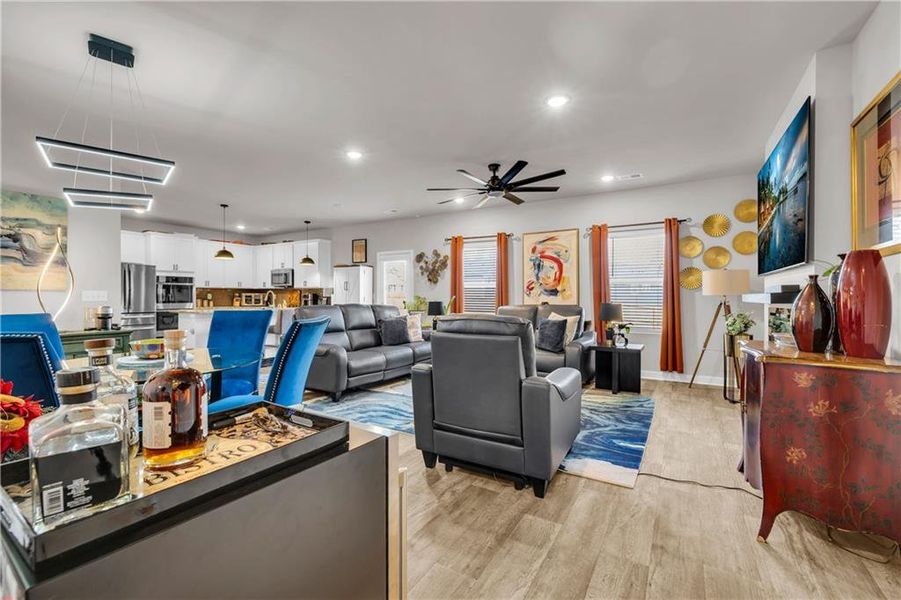 Furnished interior view inside a new home in , McDonough (Image 14). Furnished interior view inside a new home in , McDonough (Image 14).