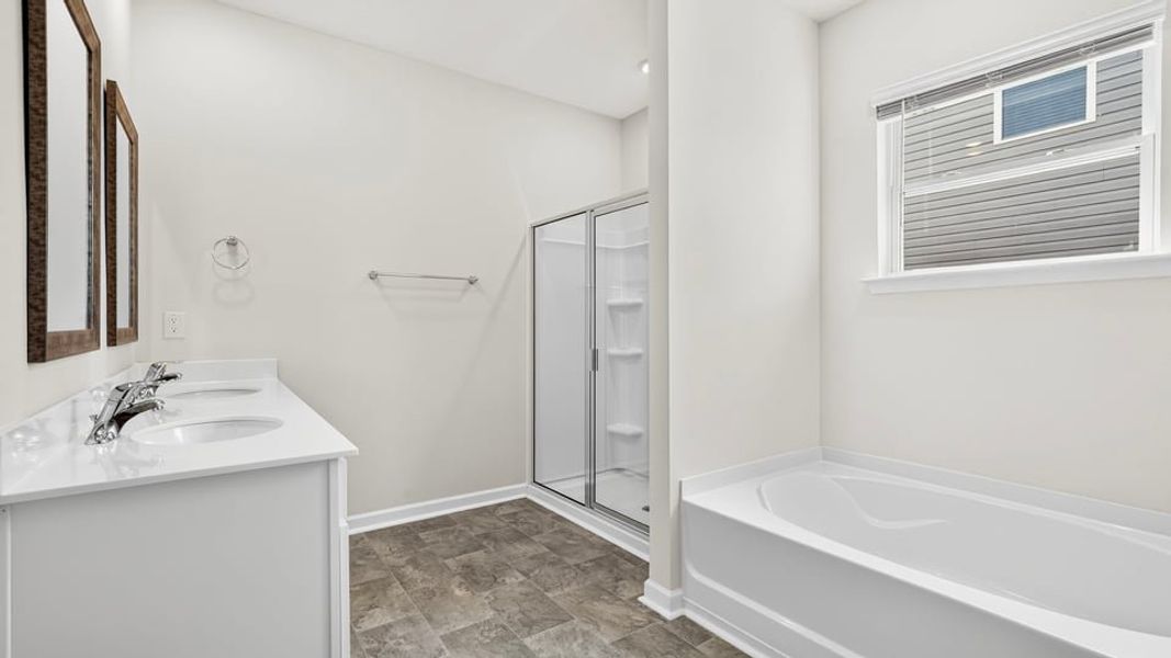 Furnished interior view inside a new home in Foxbank, Gray Court (Image 11).