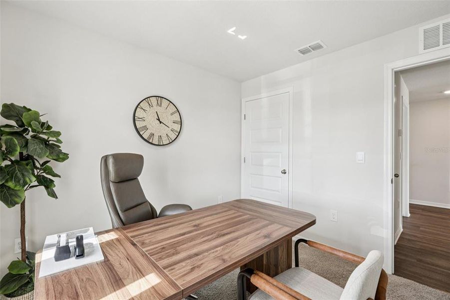 Furnished interior view inside a new home in Leoma's Landing, Lake Wales (Image 34).