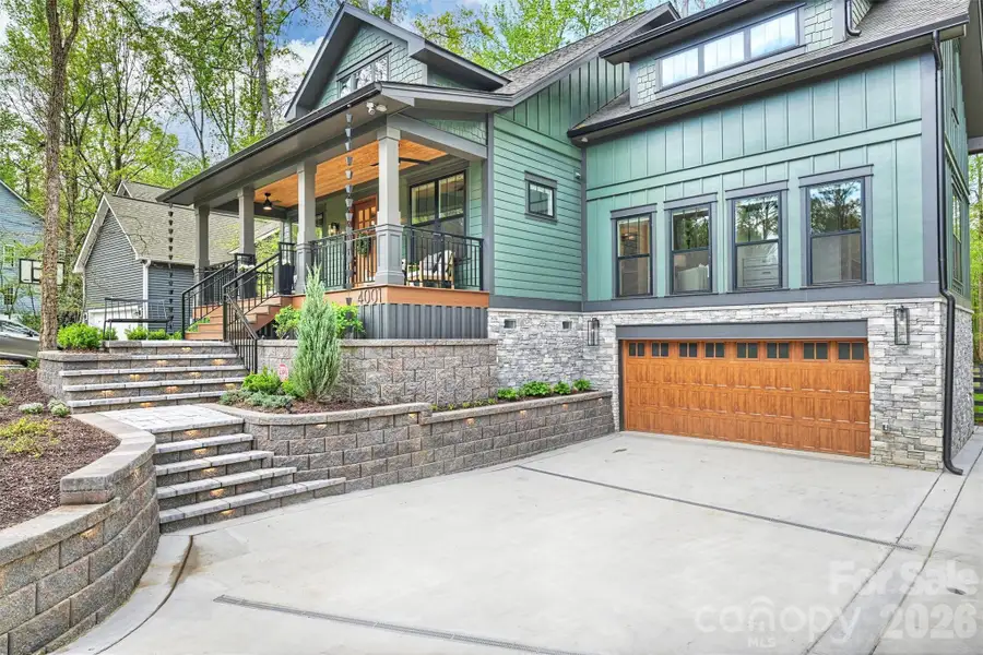 Exterior details and patio area of a home in , Charlotte (Image 3).