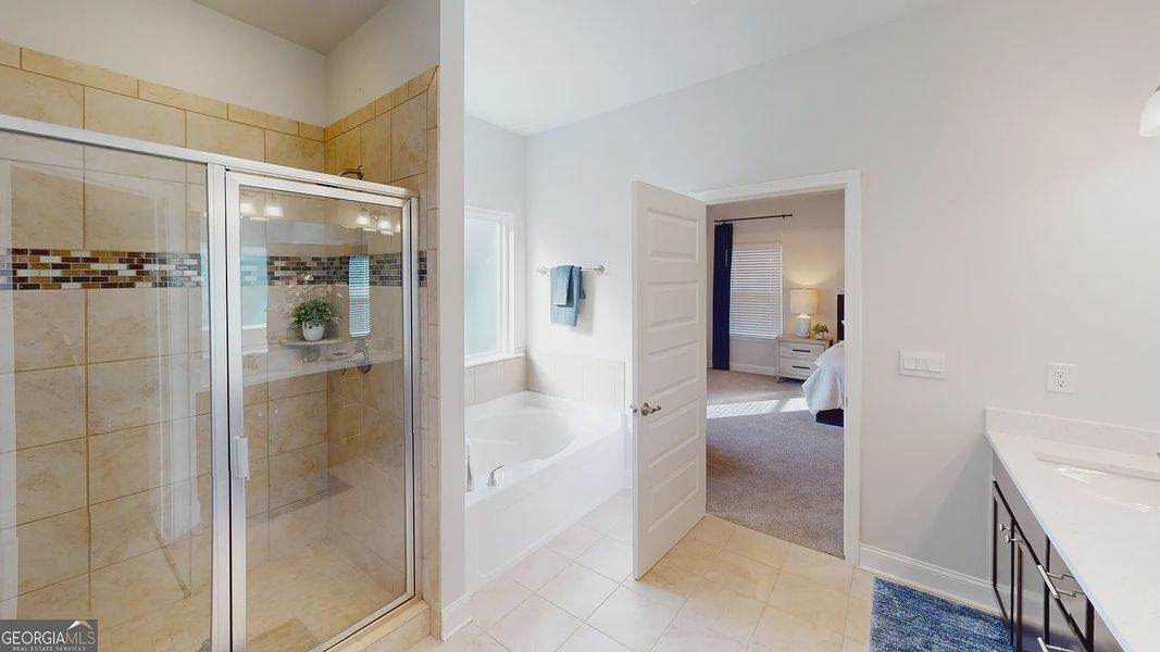 Furnished interior view inside a new home in The Abberley., Macon (Image 23).