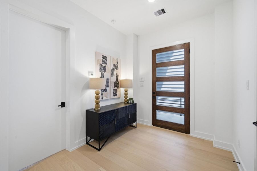Furnished interior view inside a new home in , Houston (Image 7).