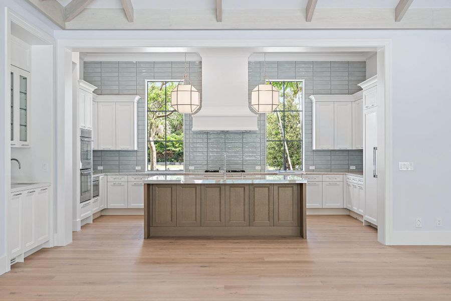 Furnished interior view inside a new home in , Delray Beach (Image 8).