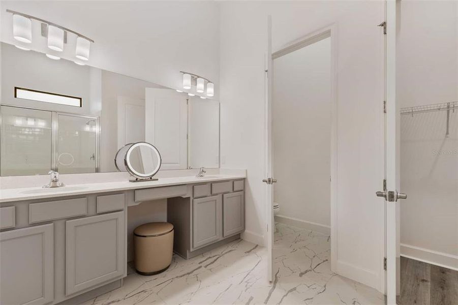 Furnished interior view inside a new home in , Kissimmee (Image 45).