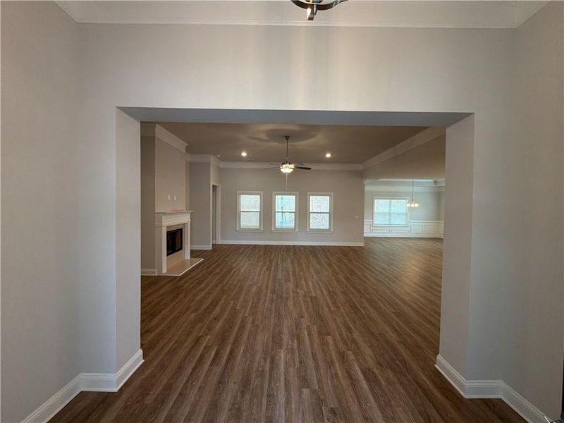 Spacious, unfurnished interior of a new home in Tuscany Hills, Douglasville (Image 18).