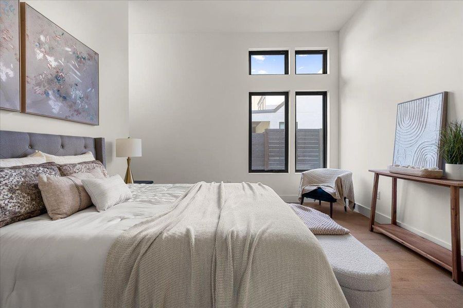 Furnished interior view inside a new home in , Austin (Image 10). Furnished interior view inside a new home in , Austin (Image 10).