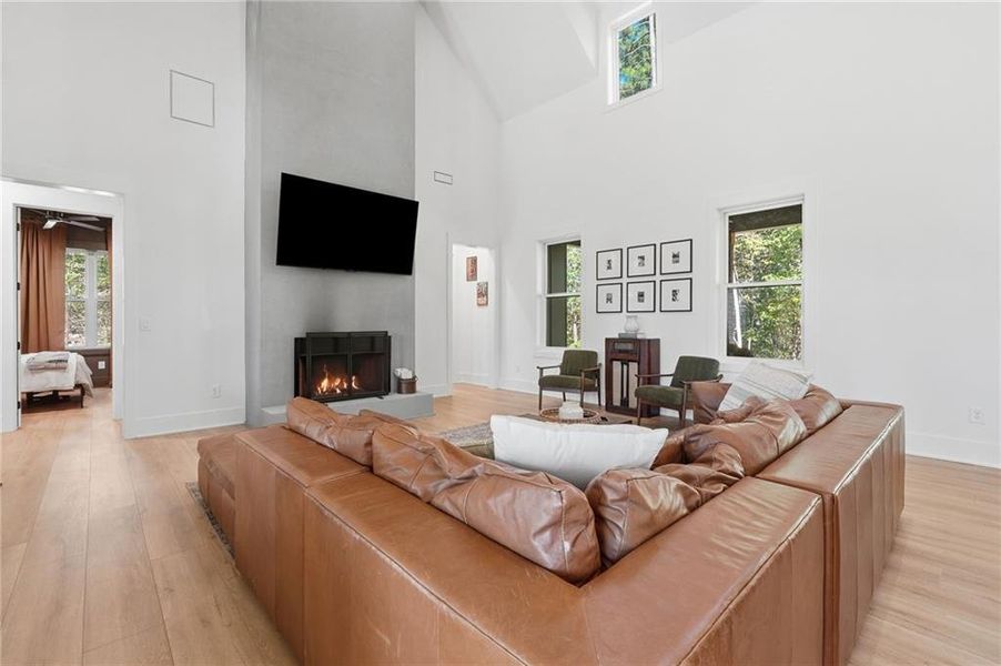 Furnished interior view inside a new home in , Cartersville (Image 14).