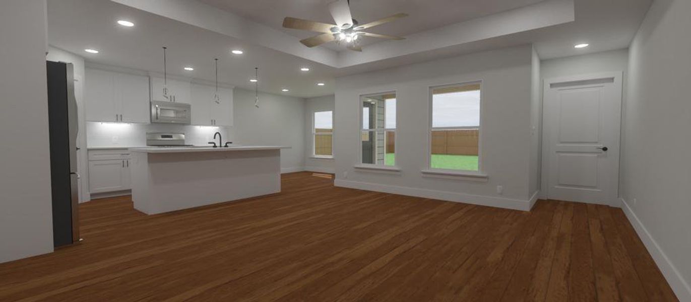 Spacious, unfurnished interior of a new home in , Palacios (Image 4).