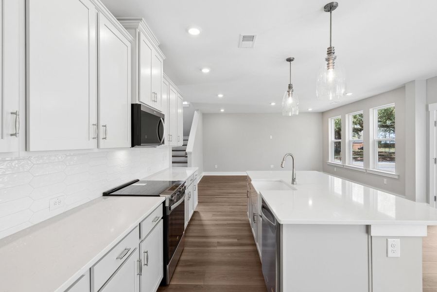 Furnished interior view inside a new home in Discover - Select, Summerville (Image 5).