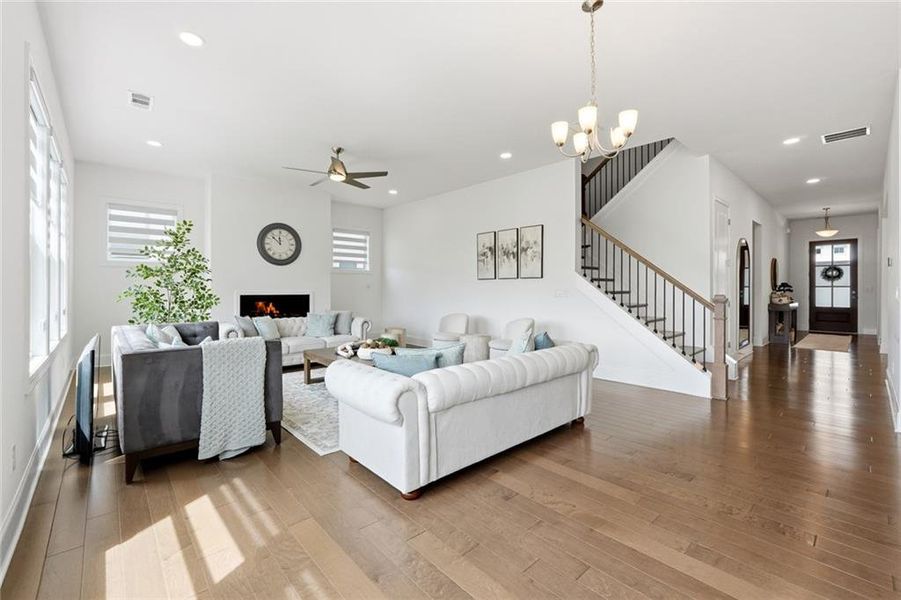 Furnished interior view inside a new home in , Woodstock (Image 30). Furnished interior view inside a new home in , Woodstock (Image 30).