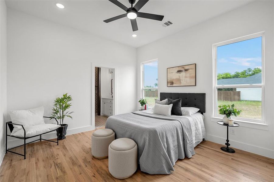 Furnished interior view inside a new home in , Hillsboro (Image 9).
