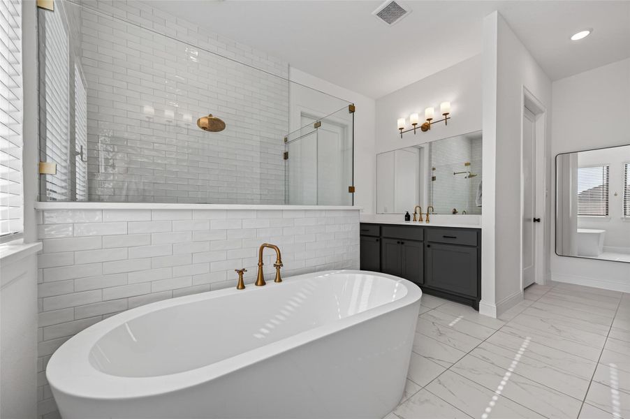 Furnished interior view inside a new home in , Magnolia (Image 31). Furnished interior view inside a new home in , Magnolia (Image 31).