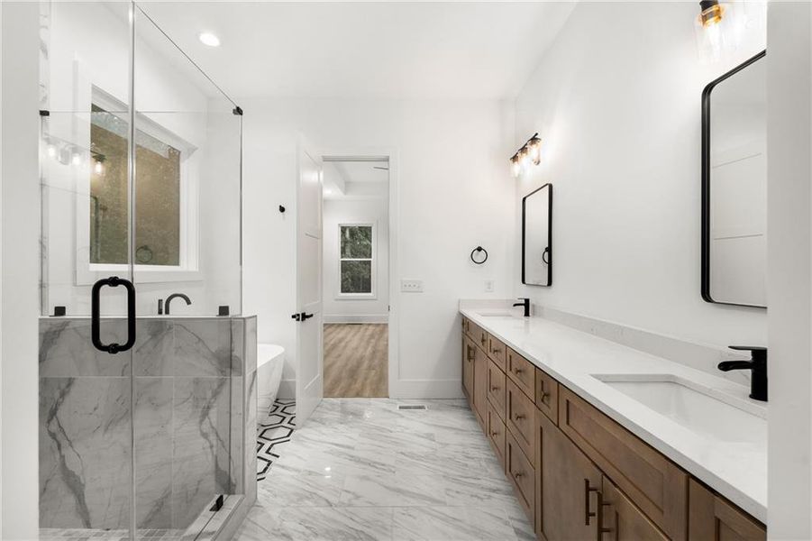 Furnished interior view inside a new home in , Jefferson (Image 5).