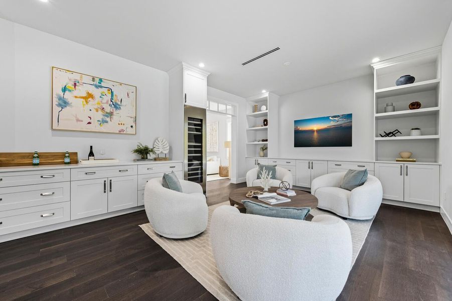 Furnished interior view inside a new home in , Palm Beach Gardens (Image 25).