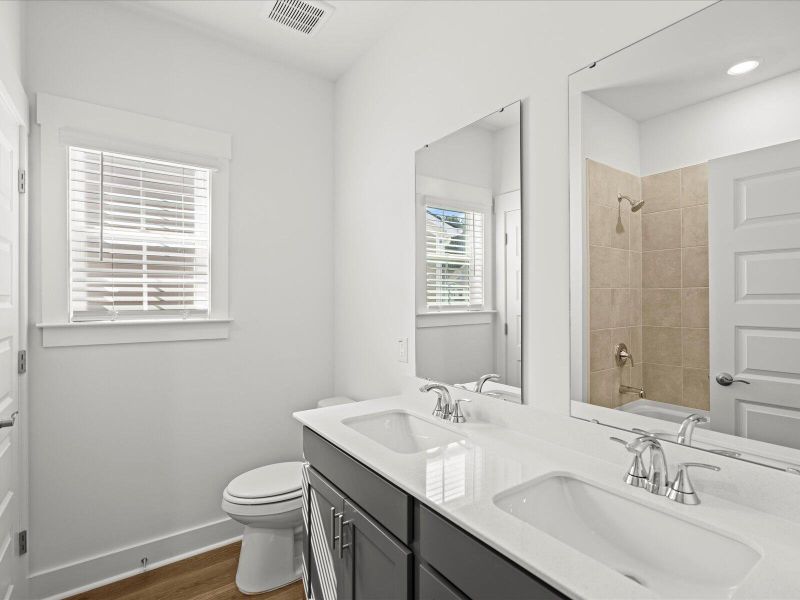 Furnished interior view inside a new home in , Summerville (Image 6). Furnished interior view inside a new home in , Summerville (Image 6).
