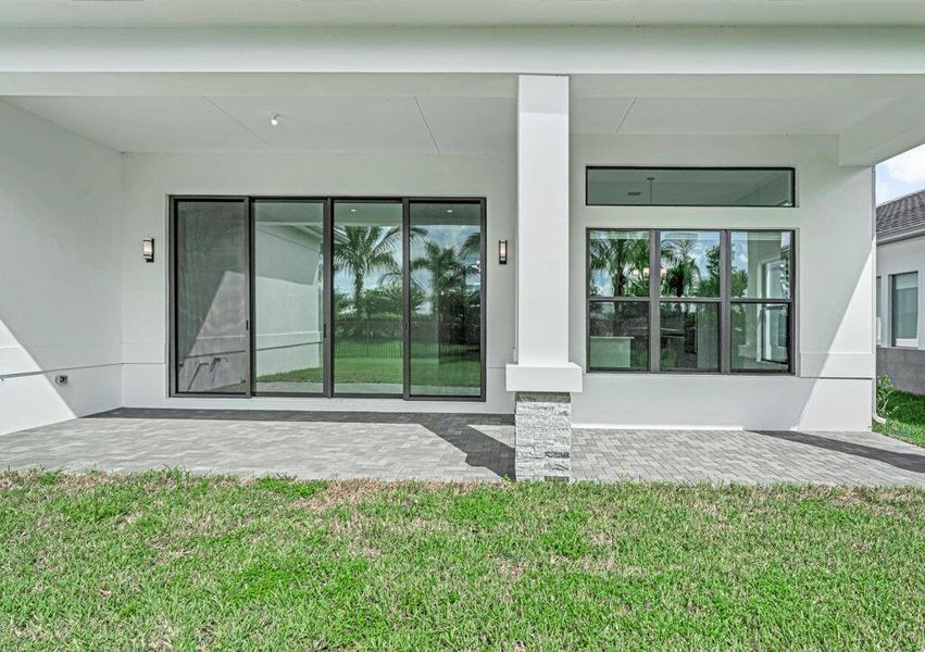 Furnished interior view inside a new home in Apex at Avenir, Palm Beach Gardens (Image 3). Furnished interior view inside a new home in Apex at Avenir, Palm Beach Gardens (Image 3).