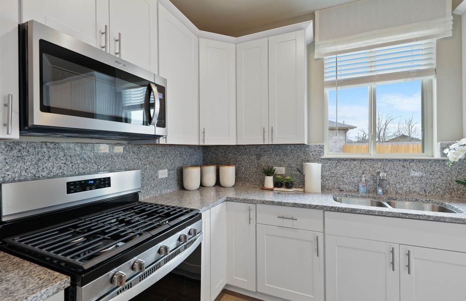 Kitchen with an Abundance Natural Light