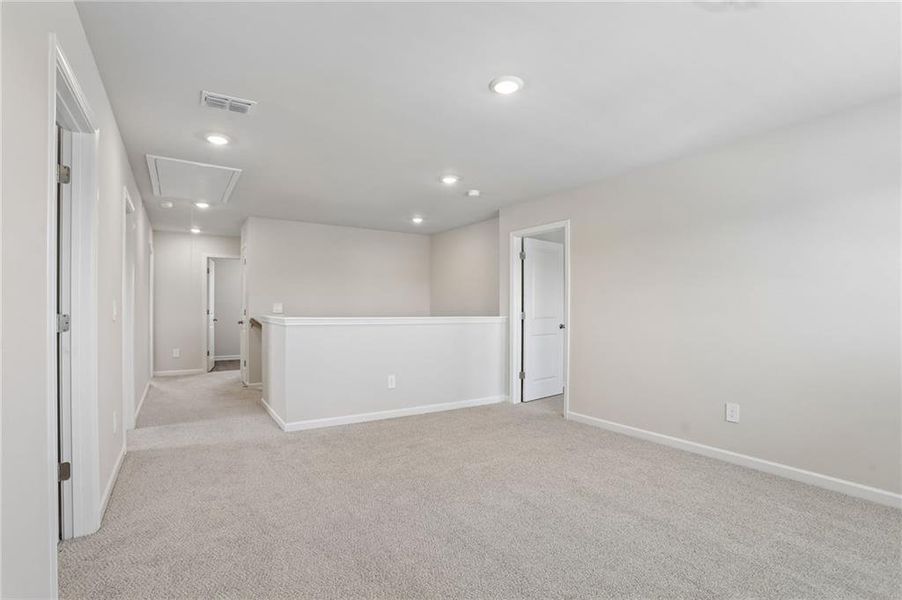 Spacious, unfurnished interior of a new home in Ivey Township, Dallas (Image 21). Spacious, unfurnished interior of a new home in Ivey Township, Dallas (Image 21).
