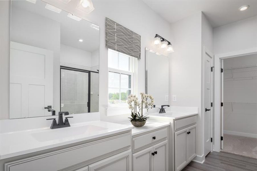 Representative furnished interior of a home built from the Anderson by Ryan Homes in Arden Woods Estates, Greenville (Image 10).