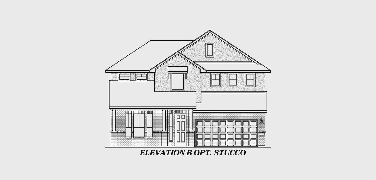 Representative rendering of the exterior for the Madison by Chesmar Homes (Image 4).