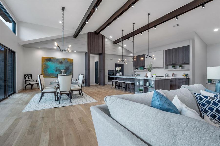 Furnished interior view inside a new home in Montclair, Prosper (Image 17).