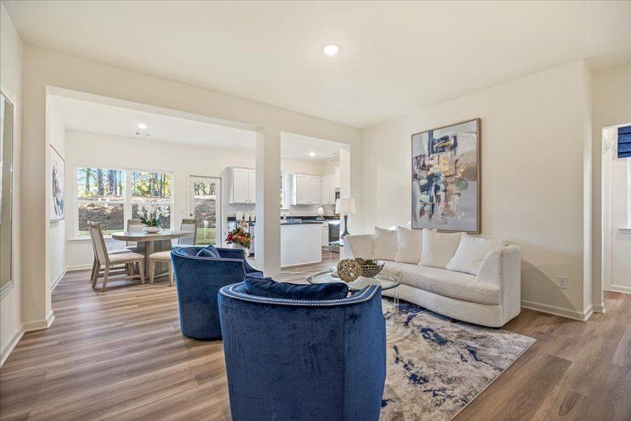 Furnished interior view inside a new home in , Conyers (Image 18). Furnished interior view inside a new home in , Conyers (Image 18).