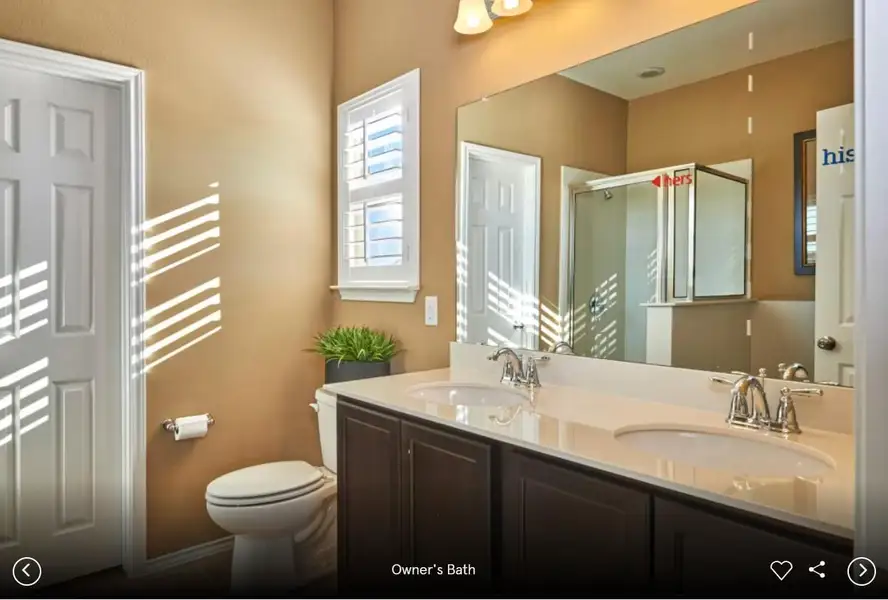 Interior photos- Photo of Centex model home with same floor plan, not of actual home listed.