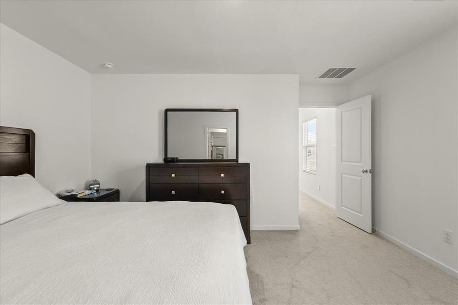 Furnished interior view inside a new home in Foree Ranch: Wellton Collection, Providence Village (Image 9).