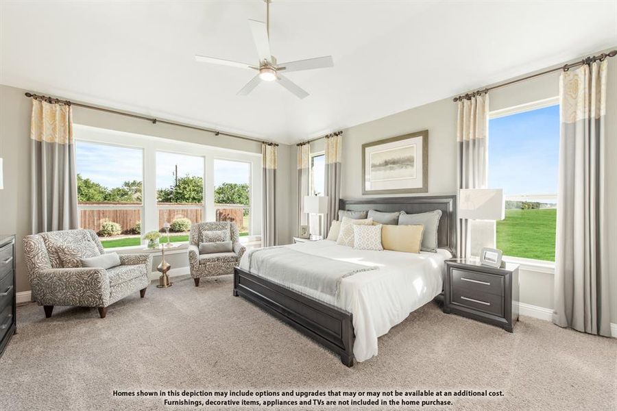 Furnished interior view inside a new home in Mockingbird Hills, Joshua (Image 24). Furnished interior view inside a new home in Mockingbird Hills, Joshua (Image 24).