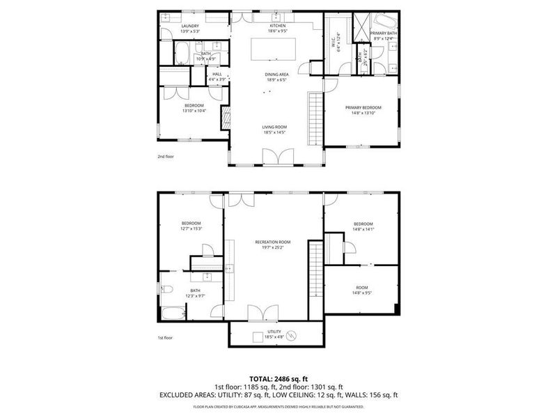 2D floor plan layout of this home in , Talking Rock, GA (Image 5).