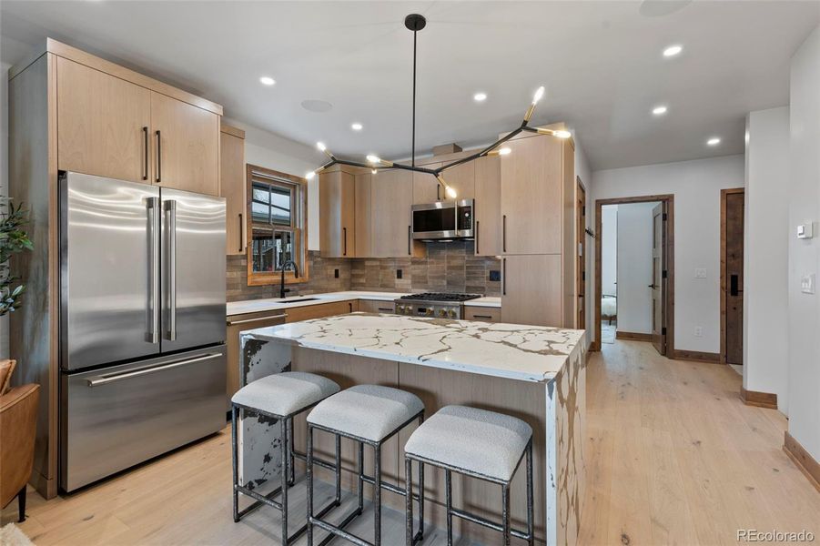 Furnished interior view inside a new home in , Breckenridge (Image 28).