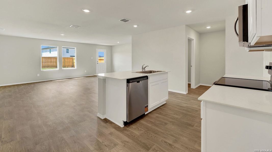 Furnished interior view inside a new home in Ladera, Luling (Image 6). Furnished interior view inside a new home in Ladera, Luling (Image 6).