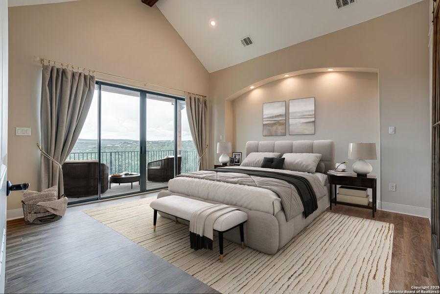 Furnished interior view inside a new home in , Canyon Lake (Image 4). Furnished interior view inside a new home in , Canyon Lake (Image 4).