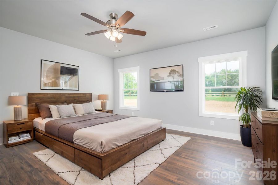 Furnished interior view inside a new home in , Maiden (Image 16).