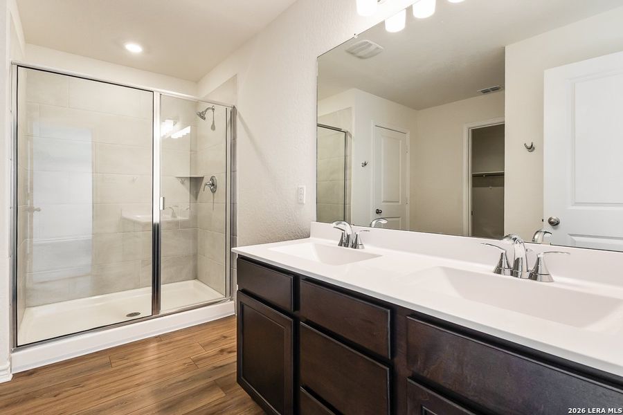 Furnished interior view inside a new home in Woodside Farms, Seguin (Image 4).