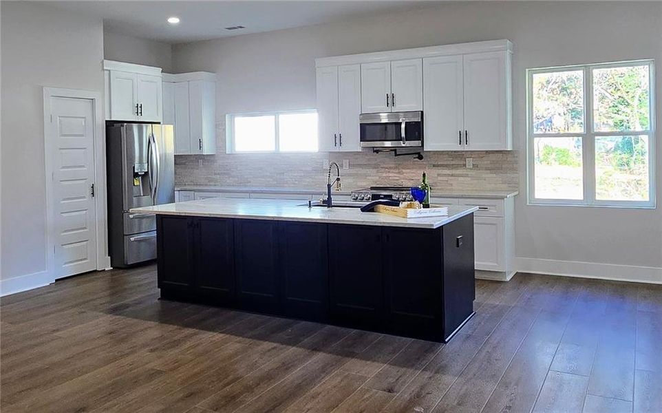 Furnished interior view inside a new home in , East Point (Image 6).