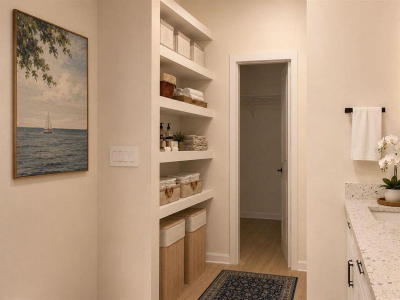 Furnished interior view inside a new home in , Sanford (Image 6).