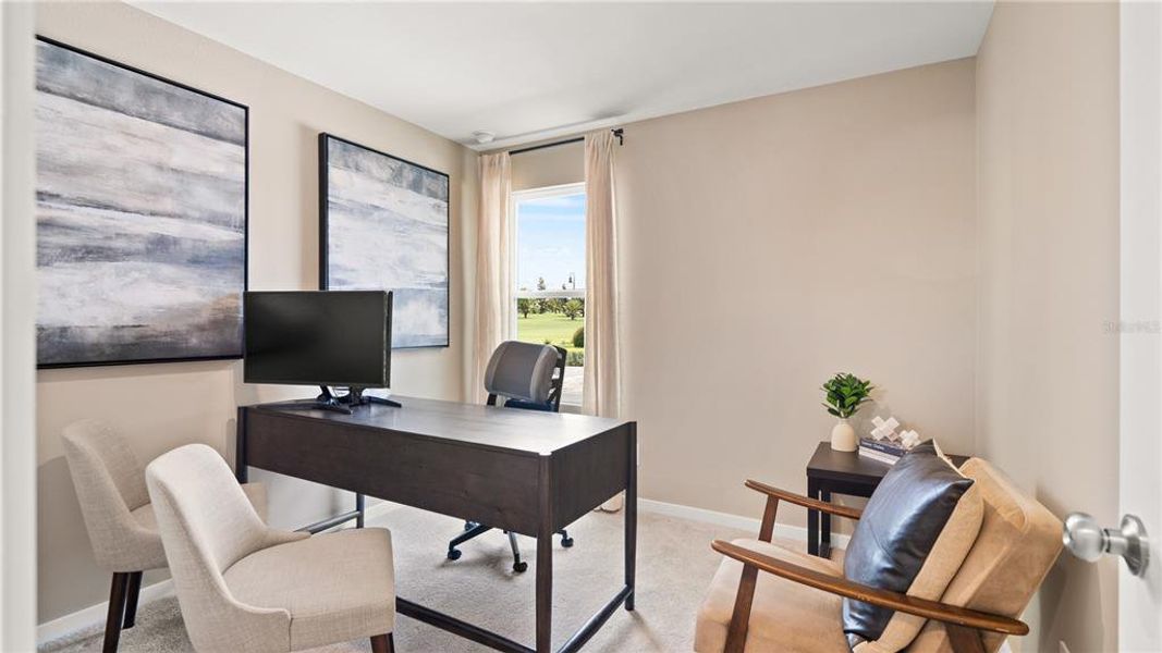 Furnished interior view inside a new home in , Lake Wales (Image 4).