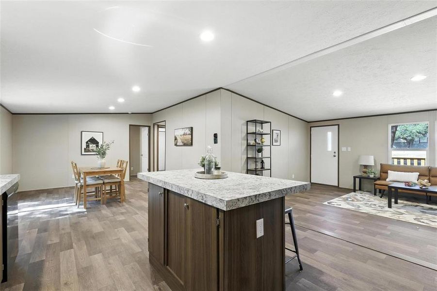 Furnished interior view inside a new home in , Azle (Image 10).