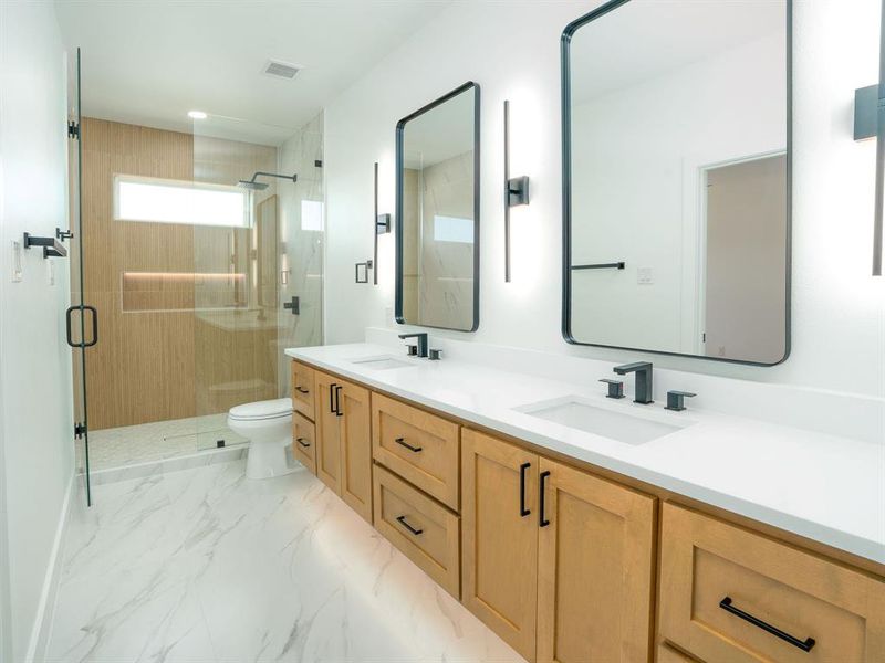 Furnished interior view inside a new home in , Dallas (Image 10). Furnished interior view inside a new home in , Dallas (Image 10).